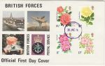 1976-06-30 Roses Stamps Forces FPO 92 cds FDC (73215)