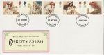 1984-11-20 Christmas Stamps Leicester FDC (73301)