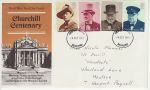 1974-10-09 Churchill Stamps Milton Keynes FDC (73343)