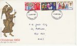 1969-11-26 Christmas Stamps London FDC (73352)