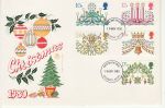1980-11-19 Christmas Stamps Aylesbury FDC (73446)