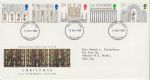 1989-11-14 Christmas Stamps Leicester FDC (73519)