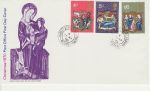 1970-11-25 Christmas Stamps Aylesbury cds FDC (73548)