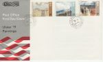 1971-06-16 Ulster Paintings Stamps Aylesbury cds FDC (73549)