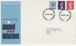 1973-10-24 Definitive Stamps Bureau FDC (73568)