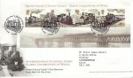 2014-02-20 Locomotives of Wales M/S T/House FDC (73850)