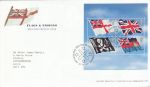 2001-10-22 Flags & Ensigns M/S Tallents House FDC (73870)