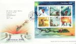2004-11-02 Christmas M/S T/House FDC (73873)