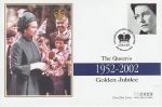 2002-02-06 Golden Jubilee Stamp London SW1 FDC (73903)