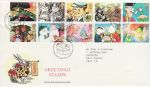 1993-02-02 Greetings Stamps Bureau FDC (73966)
