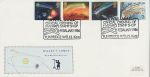 1986-02-18 Halley\'s Comet Stamps Tunbridge Wells FDC (74016)