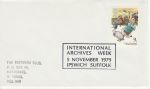 1979-11-05 International Archives Week Ipswich Postmark (74062)
