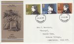 1971-07-28 Literary Anniversaries Stamps Glos FDC (74091)