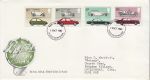 1982-10-13 British Motor Cars Stamps Glos FDC (74167)