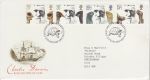 1982-02-10 Charles Darwin Stamps Shrewsbury FDC (74184)