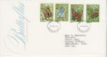1981-05-13 Butterflies Stamps Glos FDC (74206)
