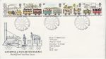 1980-03-12 Railways Stamps Manchester FDC (74208)