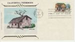 1977-09-09 USA California Stamp Silk FDC (74222)