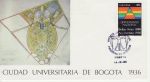 1986 Colombia National University Anniv FDC (74457)