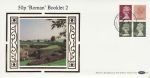 1986-10-20 Roamn Booklet 2 St Albans Silk FDC (74481)