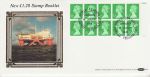1986-01-14 Booklet Stamps Aberdeen Silk FDC (74500)