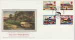 1993-07-20 Inland Waterways Stamps Newport Silk FDC (74560)