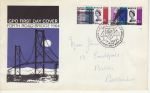 1964-09-04 Forth Road Bridge S Queensferry FDC (74756)
