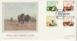 1989-03-07 Food and Farming Stamps London Silk FDC (74799)