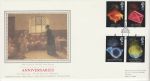 1989-04-11 Anniversaries Stamps London Silk FDC (74801)