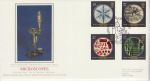 1989-09-05 Microscopes Stamps London Silk FDC (74803)