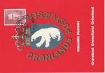 1984 Greenland Prince Henrik Stamp on Card (74823)