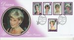1998-02-03 Princess Diana Althorp Silk FDC (75018)