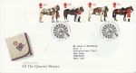 1997-07-08 All The Queen's Horses Bureau FDC (75035)