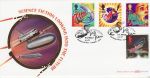 1995-06-06 Science Fiction Starboard Way Silk FDC (75077)