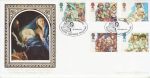 1994-11-01 Christmas Stamps Nasareth Silk FDC (75083)