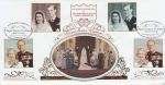 1997-11-13 Golden Wedding Westminster Silk FDC (75104)