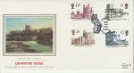 1992-03-24 Definitive Castles Stamps Windsor Silk FDC (75168)