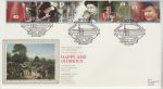 1992-02-06 Accession Stamps London SW1 Silk FDC (75176)