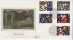 1992-11-10 Christmas Stamps Dorset Silk FDC (75183)