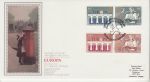 1984-05-15 Europa Stamps London SW1 Silk FDC (75197)
