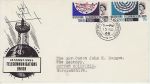 1965-11-15 ITU Centenary Stamps Warwickshire cds FDC (75211)