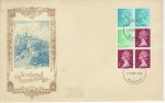 1976-03-10 Definitive Booklet Stamps Edinburgh FDC (75429)