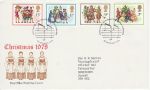 1978-11-22 Christmas Stamps Bureau FDC (75486)