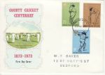 1973-05-16 Cricket Stamps Bedford FDC (75505)