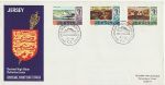 1970-10-01 Jersey Definitive Stamps FDC (75650)