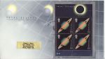 1999-08-11 Total Eclipse Miniature Sheet Falmouth FDC (75680)
