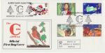 1981-11-18 Christmas Big C Appeal Norwich Official FDC (75682)