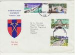 1968-04-29 Bridges Stamps Rheindahlen FPO cds FDC (75704)