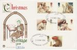 1984-11-20 Christmas Stamps Weybridge Stuart FDC (75735)