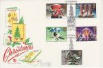 1983-11-16 Christmas Stamps St Mary Le Strand FDC (75738)